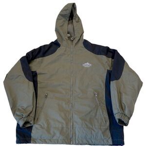 Arctic Image Utility Jacket Virginia City Unisex Color Block Full Zip Sz Small